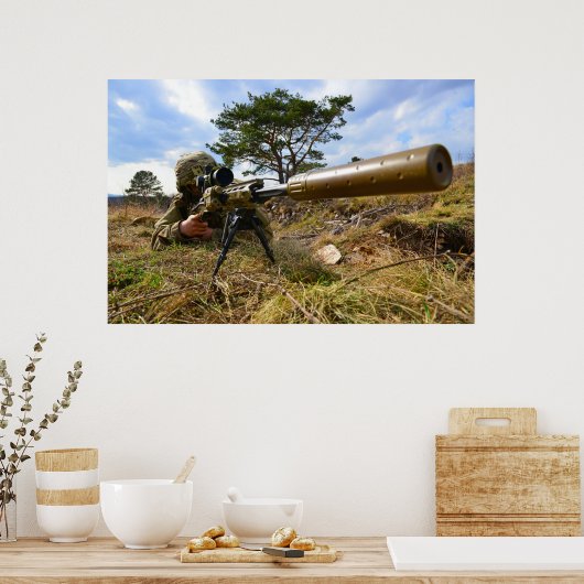 Snipertraining Poster (Keuken)