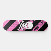 Snipes EMO gekraakte schedel en botten Persoonlijk Skateboard (Horizontaal)