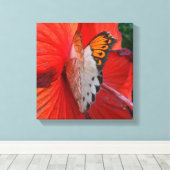 Snippen zoet canvas afdruk (Insitu (Houten vloer))