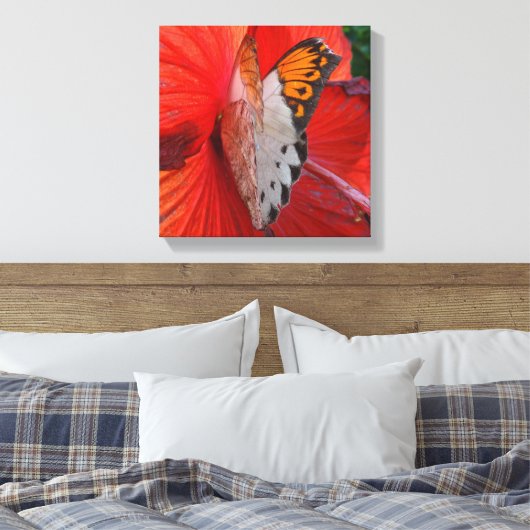 Snippen zoet canvas afdruk (Insitu (Slaapkamer))