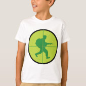 Snipper-bereik T-shirt (Voorkant)