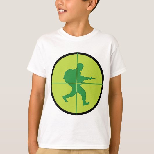 Snipper-bereik T-shirt (Voorkant)