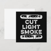 Snipper lichtroken Cigar Tobacco Humidor Cigars Gi Kaart (Voorkant / Achterkant)