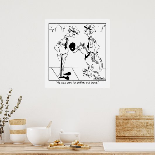 Snipper-out drugs poster (Keuken)