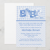 Snippers en slakken Baby shower Kaart (Voorkant / Achterkant)