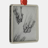 Snippers van paarden metalen ornament (Rechts)