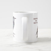 Snippers zijn donkerbroeken grote koffiekop (Achterkant)