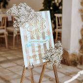 Snips and Snails Baby Boy Baby shower Welkom Acryl Bord