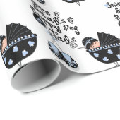 Snips and Snails Boy Baby shower Cadeaupapier (Rol Hoek)