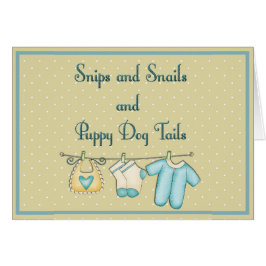 Snips Slakken Hondenstaartjes Baby Shower