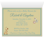 Snips Slakken Puppy Dog Baby shower (Binenzijde Horizontaal (Onderkant))