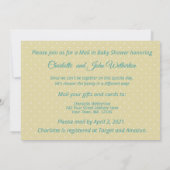 Snips Slakken Puppy Dog Tails Baby shower by Mail Kaart (Achterkant)