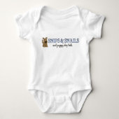 Snips & Snagels Baby Boy Romper (Voorkant)