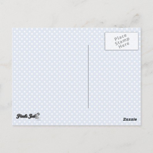 Snips & Snails Baby Bedankt Briefkaart (Achterkant)