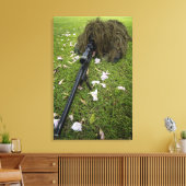Sniptactieken van Soldier Canvas Afdruk (Insitu (Woonkamer))