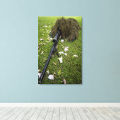 Sniptactieken van Soldier Canvas Afdruk (Insitu (Houten vloer))