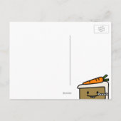 Sniptanden met snijtanden briefkaart (Achterkant)