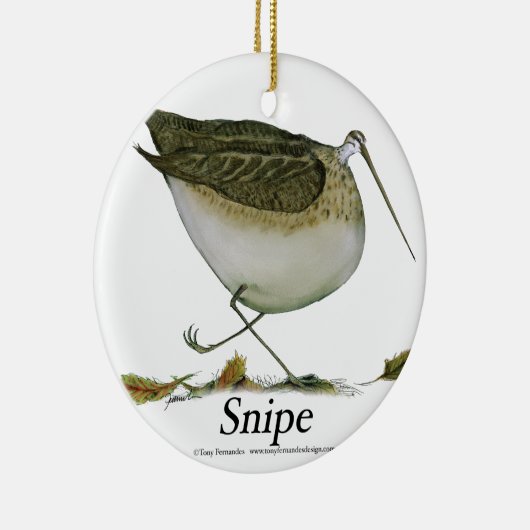 Snipvogel, tonifernandes keramisch ornament (Rechts)