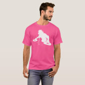 Snirt DJ met Motif DJ Techno House EDM Music T-shirt (Voorkant volledig)