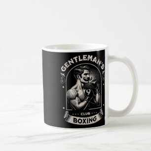 #snirt Heren Boksklub Retro Met Doos Boks Motief Koffiemok