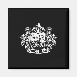 #snirt Voetbal Ultra Fan Hool Hoodie Hool Mobiel Magneet