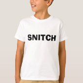 SNITCH SHIRT FOR KIDS (Voorkant)