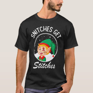 Snitches plaatsen Elf op Kinderen op het dak T-shirt
