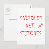 Snitches Zoeken Briefkaart (Voorkant / Achterkant)