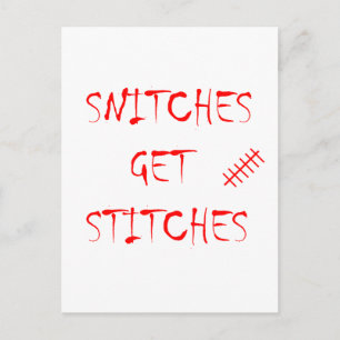 Snitches Zoeken Briefkaart