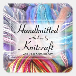 Snitting Crafts Vierkante Sticker