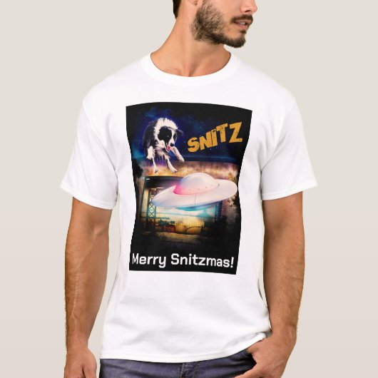 Snitz Kerstmis t-shirt (Voorkant)