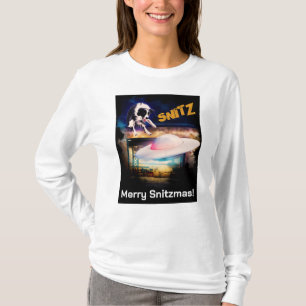 Snitz Kerstmis t-shirt