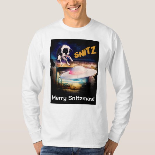 Snitz Kerstmis t-shirt (Voorkant)