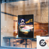 Snitz-vensterkoppeling Raamsticker (Cafe Raam)