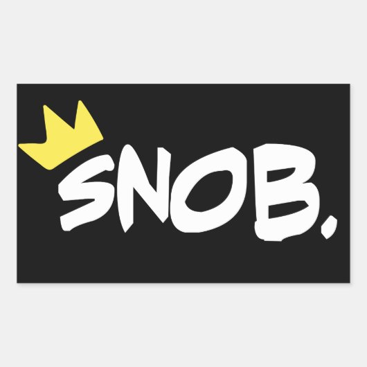 Snob Stickers (Voorkant)