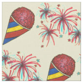 Snocone Fireworks USA Vierde Snoball Stof (Close Up)