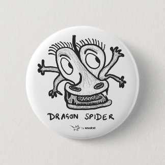 Snode Rat: Dragon Spider Ronde Button 5,7 Cm