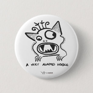 Snode Rat: Een zeer alarmerende warboel Ronde Button 5,7 Cm