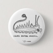 Snode Rat: Groter gecombineerd rack Ronde Button 5,7 Cm (Voorkant)