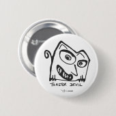 Snode Rat: Toaster Devil Ronde Button 5,7 Cm (Voorkant /achterkant)