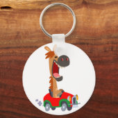 Snoe Motorisch Cartoon Paard Sleutelhanger (Voorkant)