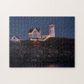 Snoebel met kerstpuzzle legpuzzel (Horizontaal)