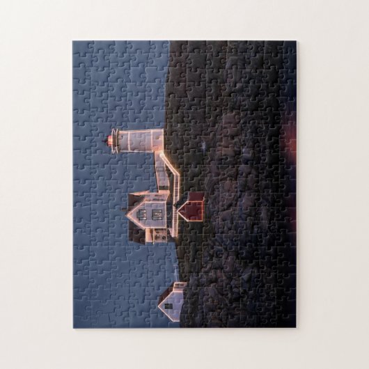 Snoebel met kerstpuzzle legpuzzel (Verticaal)