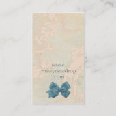 Snoednaaldprik Visitekaartje (Achterkant)