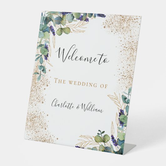 Snoedriewei-elegant Reclamebord Met Voetstuk (Voorkant)