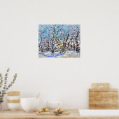 Snoei van appelbomen in de winter / Kunstenaar La Poster (Keuken)