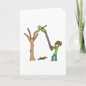 Snoei van bomen kaart (Voorkant)