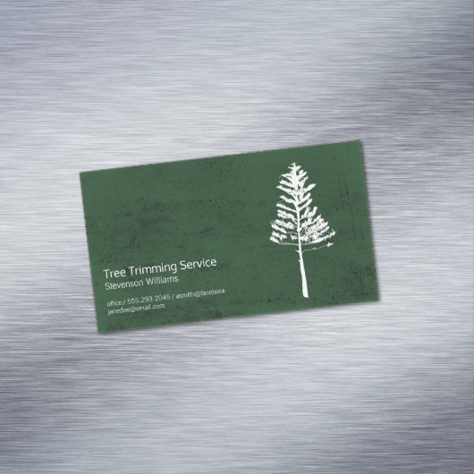 Snoeien van bomen | Natuur Buiten | Landschapsarch Magnetisch Visitekaartje (Voorbeeld)