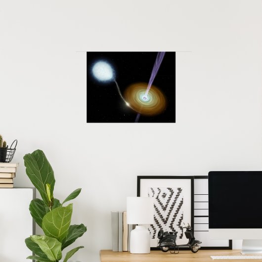 Snoeiers van materiaal poster (Thuiskantoor)