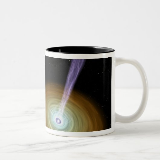 Snoeiers van materiaal tweekleurige koffiemok (Rechts)